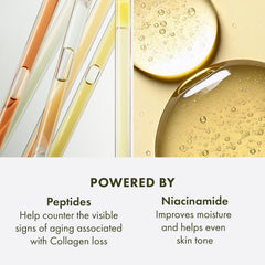 Origins Plantscription bottle staged in bathroom routine suggesting daily use benefit