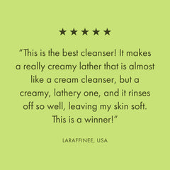 Origins cleanser in bathroom routine with towel showing everyday use benefit