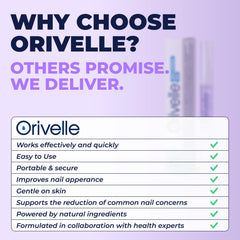 Orivelle pen with cap removed displaying applicator tip