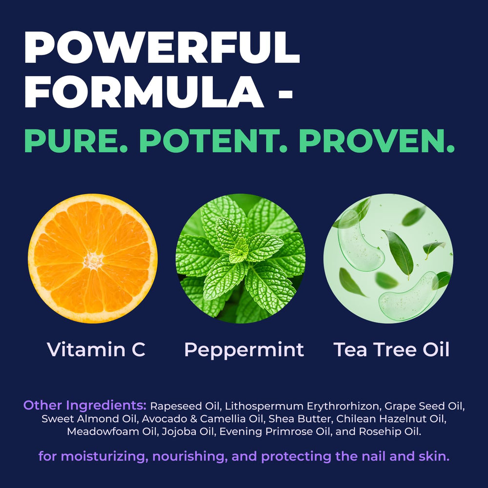 Orivelle texture drop on fingertip showing nourishing formula