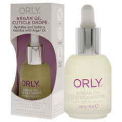 Orly argan oil cuticle drops on hands in skincare routine demonstrating softer cuticles