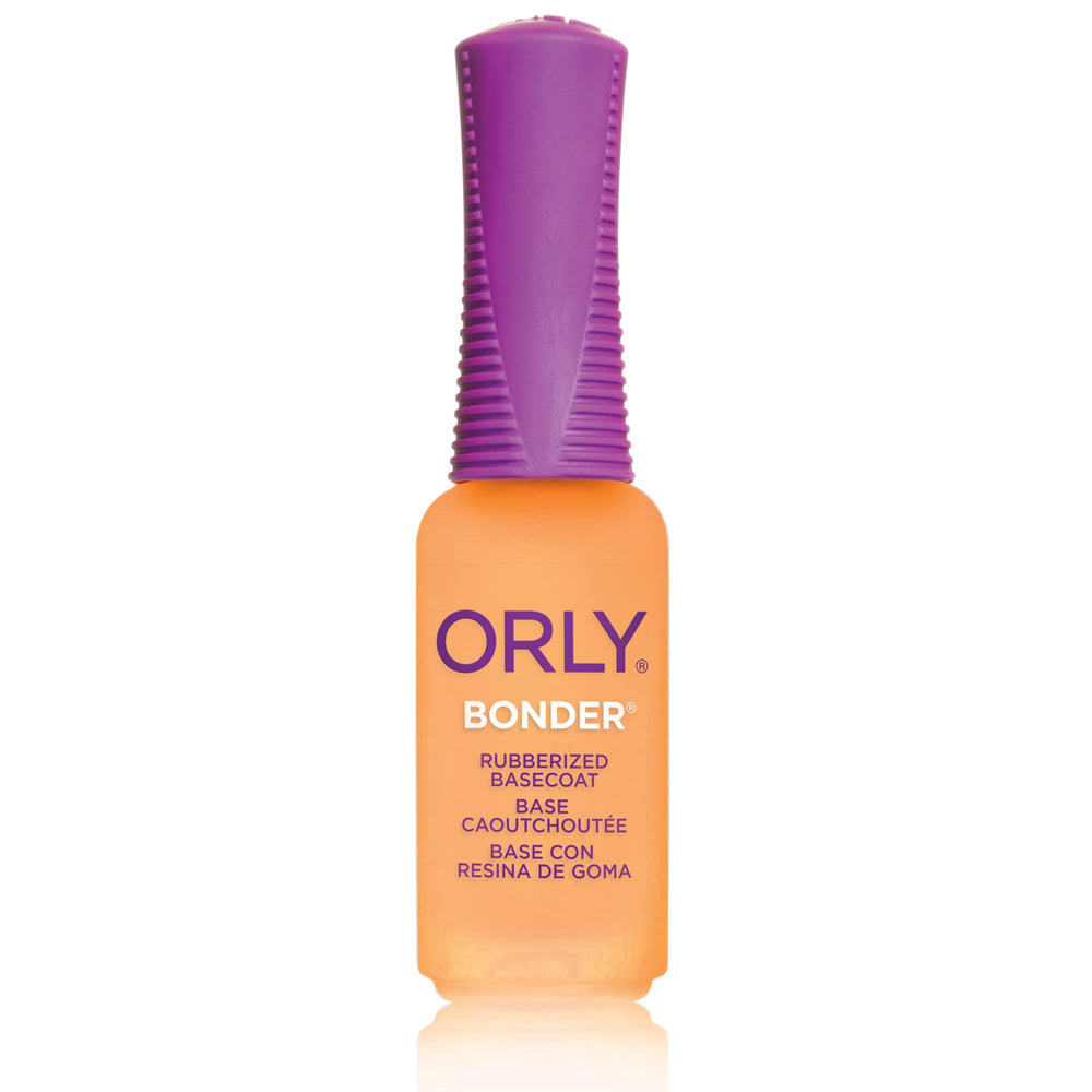 Orly Bonder front bottle displaying label and compact size for travel