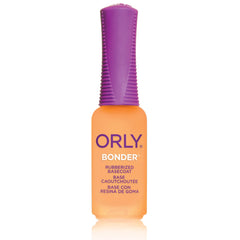 Orly Bonder front bottle displaying label and compact size for travel