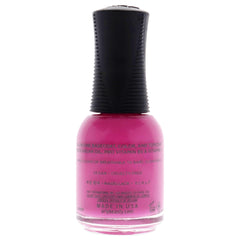 Orly brush applying Berry Intuitive showing smooth coverage and precision