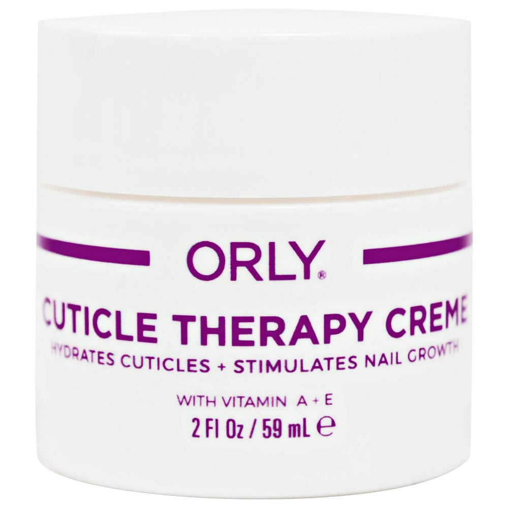 Orly cuticle therapy cream front view showing packaging and moisturizing benefit