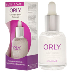 ORLY Cutique bottle next to ruler showing 0.6 oz compact size