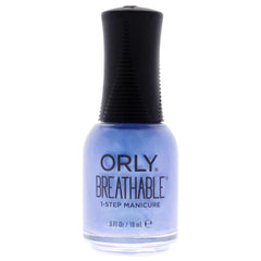 Orly bottle front view showing You Had Me At Hydrangea shade and branding benefits