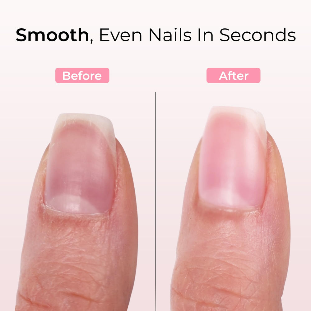 Orly close-up of nail texture highlighting smoothing and ridge-blurring benefit