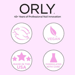 Orly Nailtrition lifestyle image of hand holding bottle showing everyday use
