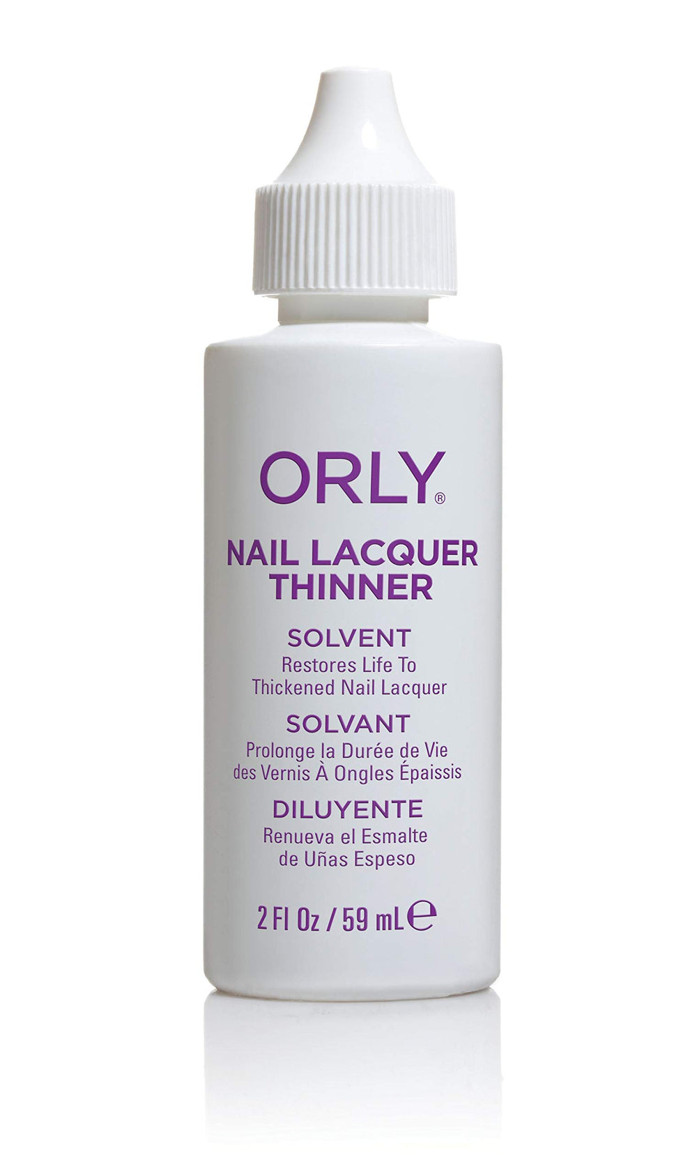 Orly bottle front view with dropper showing precise dosing benefit