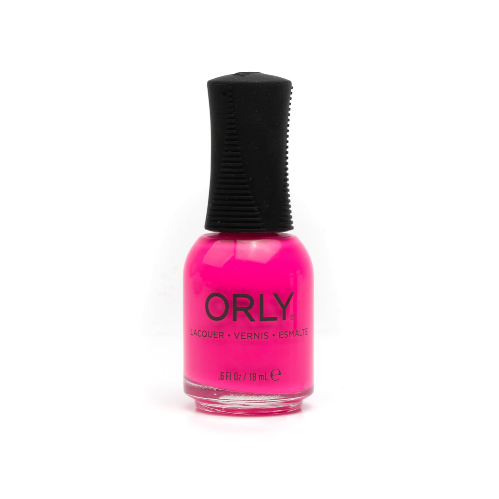 Orly 18ml bottle next to coin for scale showing generous supply per bottle