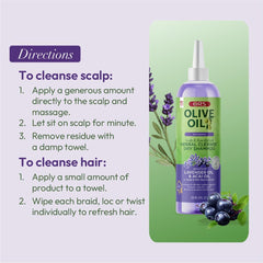 ORS on bathroom shelf for quick, on-the-go hair refresh