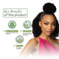 ORS product applied with edge brush for neat hairline and shine