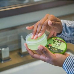 ORS jar open close-up texture highlighting smooth non-greasy gel