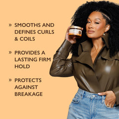 ORS label close-up highlighting Batana Oil and ProLength Blend benefits