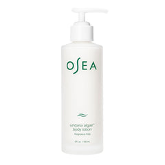 OSEA front bottle showing clean packaging and quick benefits
