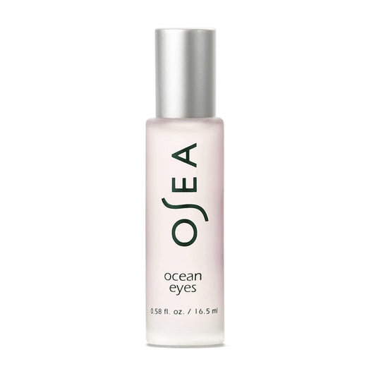 OSEA Ocean Eyes front packaging showing product and cooling roller for refreshed eyes