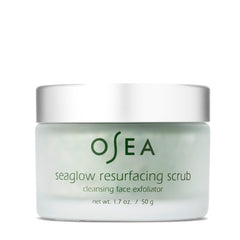 OSEA front packaging showing 1.7 oz jar and clean-beauty design benefits