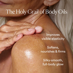 OSEA oil texture close-up highlighting silky absorption and glow