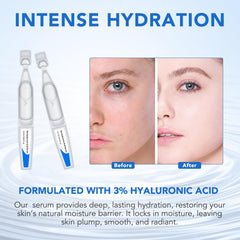 O.SECERT ampoule in hand illustrating compact 1.2ml travel-friendly size