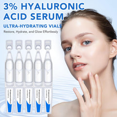 O.SECERT clear serum droplet texture showing non-greasy hydration benefit