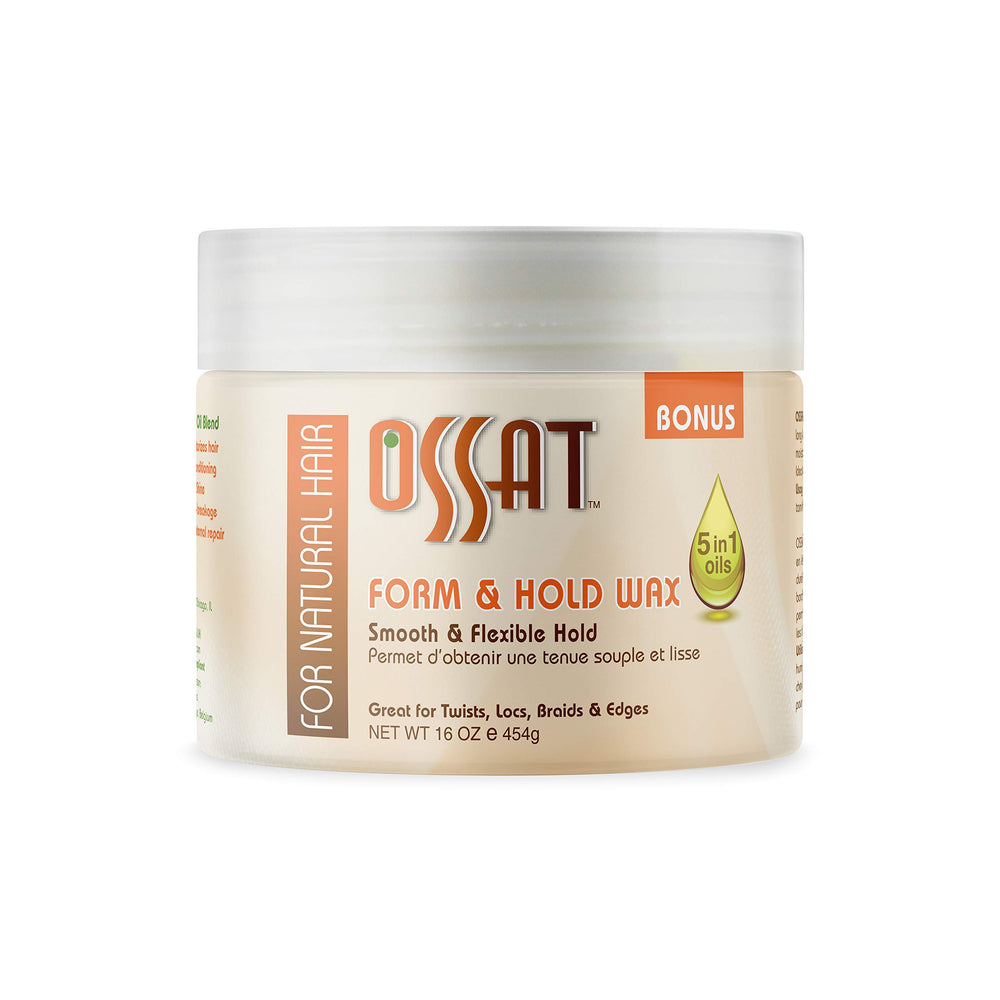 OSSAT Naturals front packaging showing product and clear benefits
