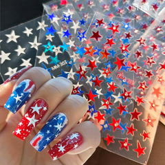OSTTMA front packaging showing Independence Day nail stickers and festive benefit