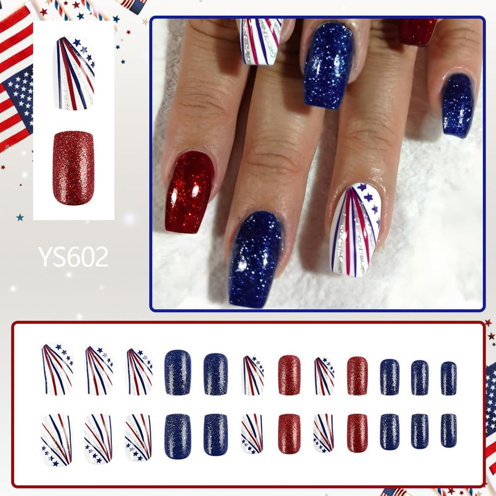 OSTTMA close-up of red white blue star and stripe patterns highlighting detail