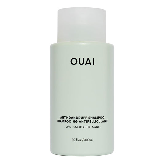 OUAI bottle front view showing clean design and product clarity