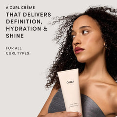 OUAI tube close-up displaying label details and travel-friendly design