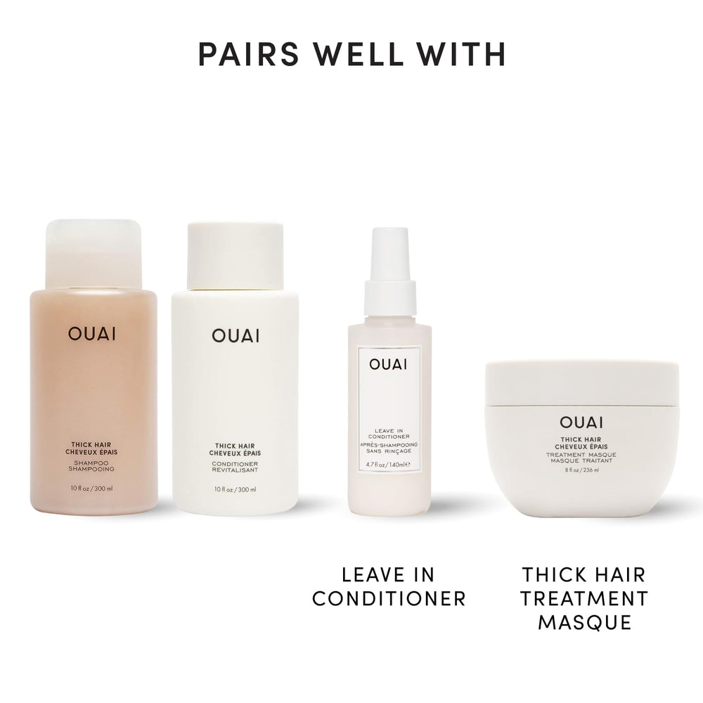 OUAI ingredient display with marshmallow root and avocado showing nourishment