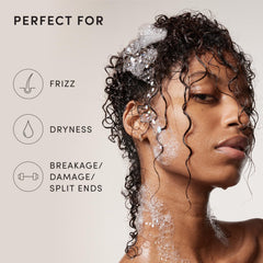 OUAI thick shampoo marshmallow root avocado oil keratin ingredient mix