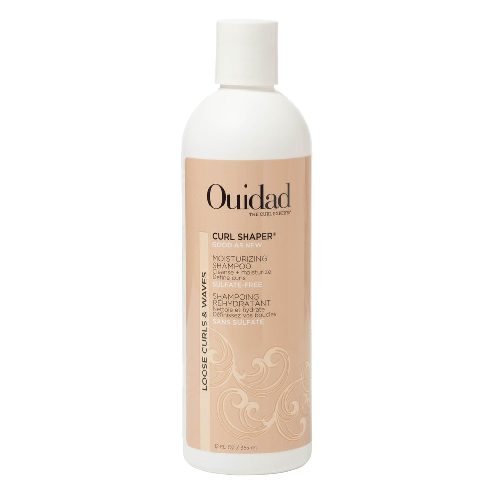 Ouidad front packaging showing brand and product benefits for gentle cleansing