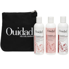 Ouidad front packaging showing kit contents and easy travel convenience