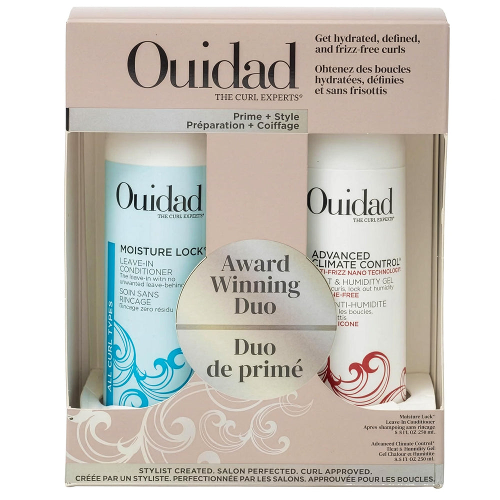 Ouidad front packaging showing kit and benefits on label