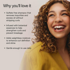 Ouidad mini curl shaper in a travel bathroom setting for on-the-go convenience