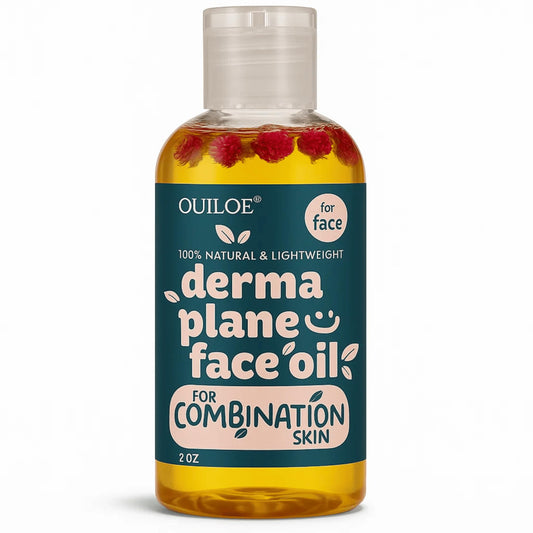 Ouiloe front bottle showing label and travel-friendly size benefit