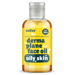Ouiloe front packaging showing 2oz bottle and label benefits