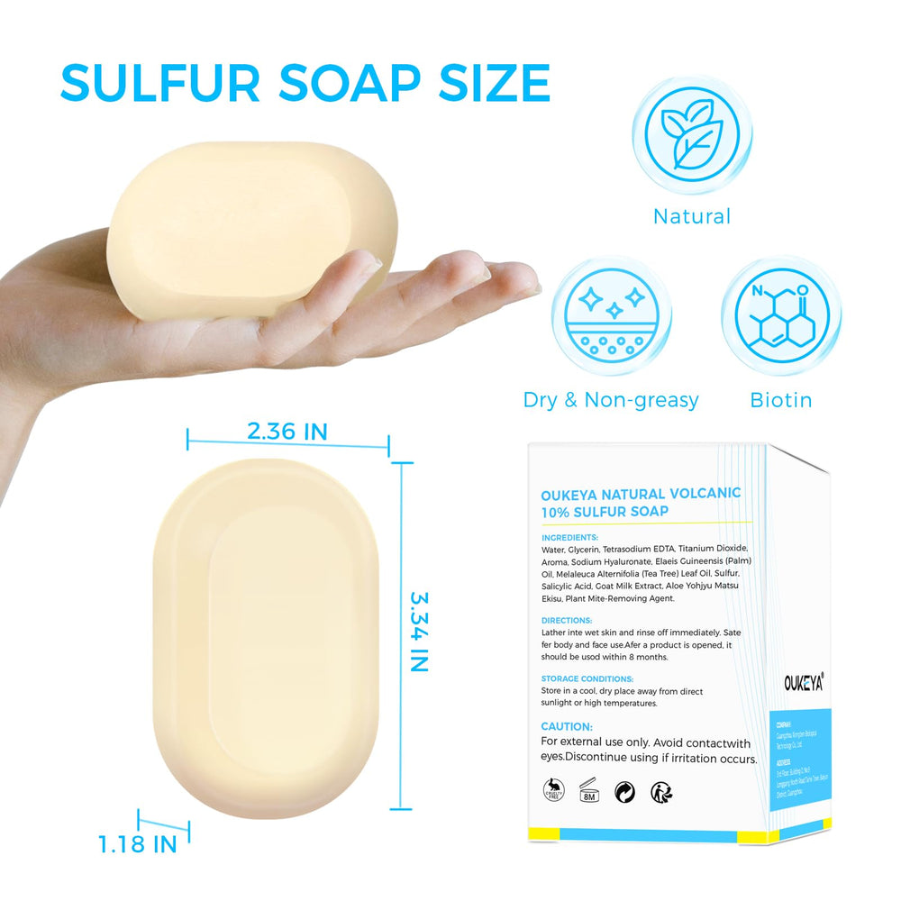 OUKEYA back packaging showing usage instructions and claims