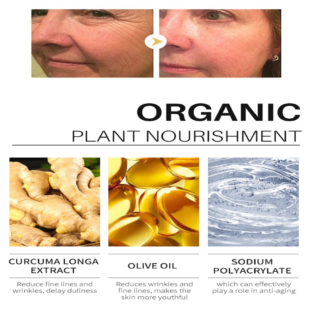 OUKPANE before and after spot swatch illustrating reduced dark spots benefit