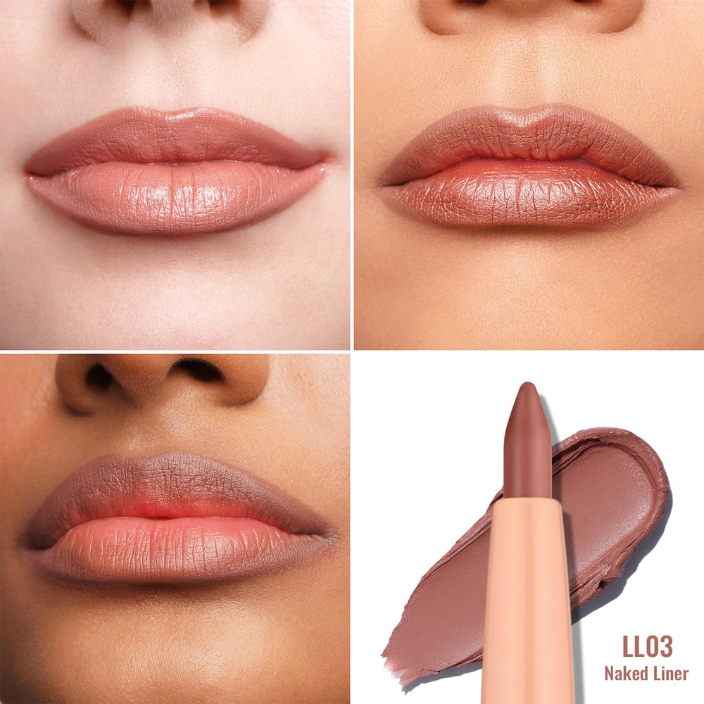 Oulac being applied to lips showing clean definition benefit