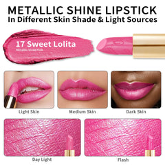Oulac close-up of lipstick texture highlighting creamy, hydrating finish