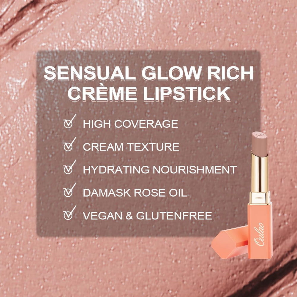 Oulac ingredients label closeup highlighting hyaluronic acid and shea butter