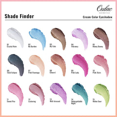 Oulac lifestyle model wearing shadow illustrating long-lasting effect