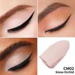 Oulac application tip demonstrating precise liner and shadow control for quick looks