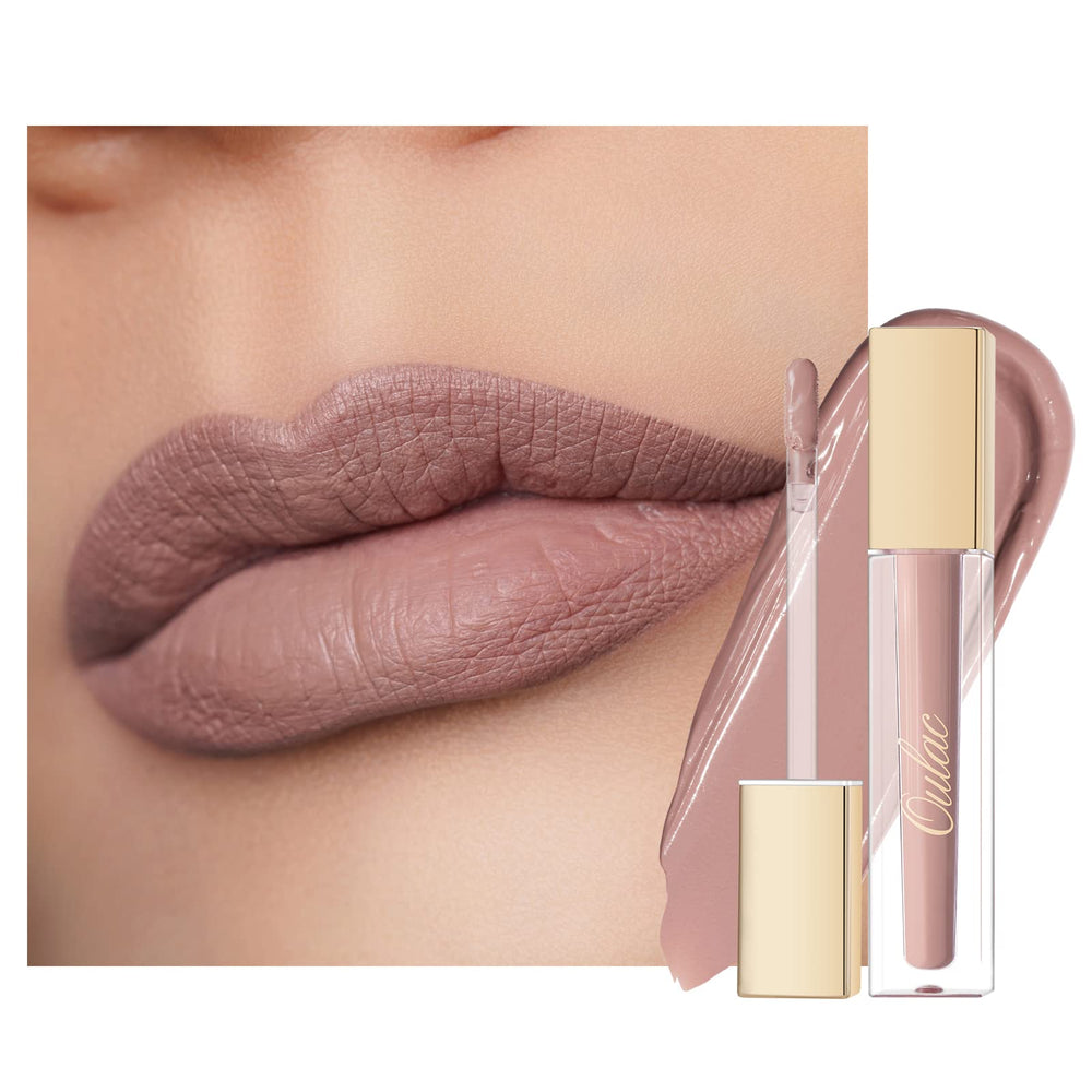 Oulac front packaging showing pink-nude shade and branding for quick choice
