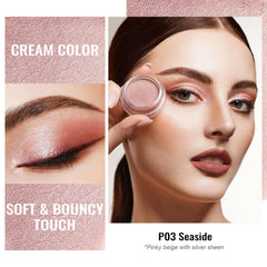 Oulac close-up texture revealing creamy pearl pigments and smooth finish