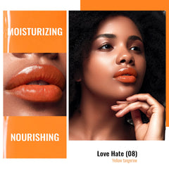 Oulac orange open bullet detail highlighting smooth tip for precise application