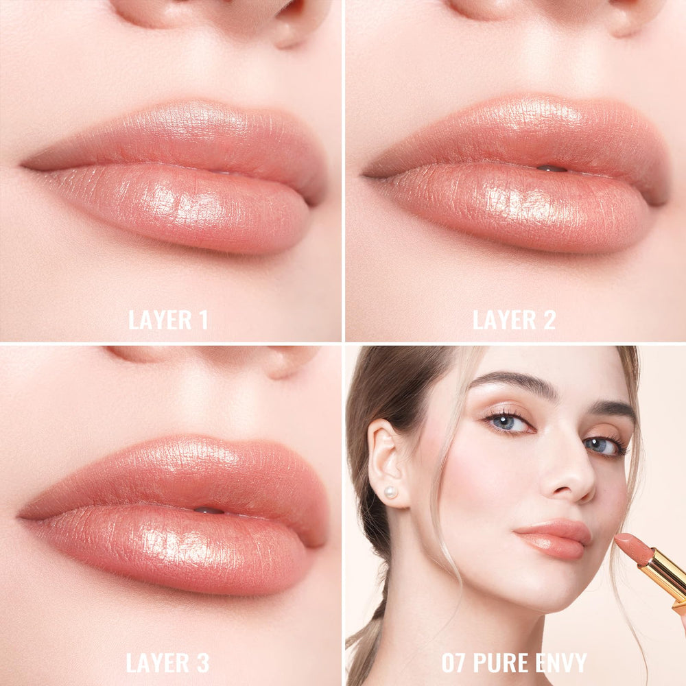 Oulac Pure Envy closeup texture revealing smooth, non-grainy metallic formula