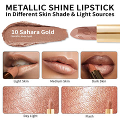 Oulac Sahara Gold tube detail showing magnetic closure for secure carry benefit